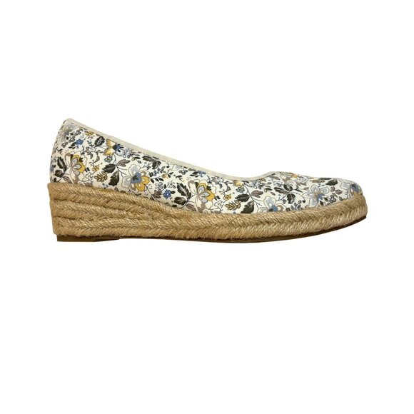 LifeStride Velocity 2.0 Women's Floral Print Wedge Espadrilles Size 8.5W - Picture 8 of 9